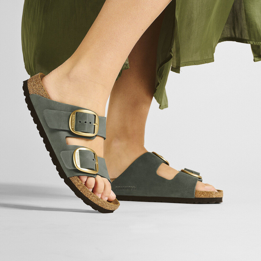 arizona big buckle nubuk leather