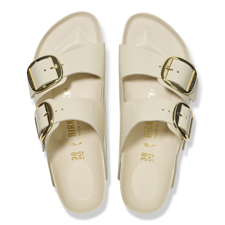 arizona big buckle natural leather patent