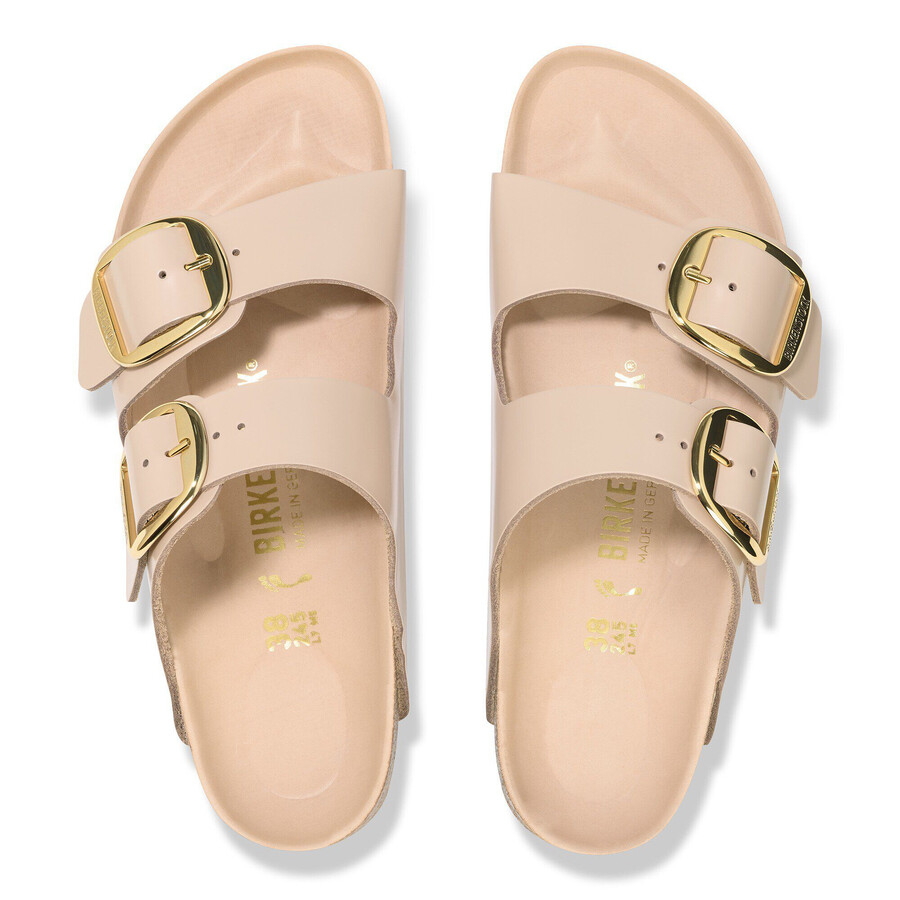 arizona big buckle natural leather patent