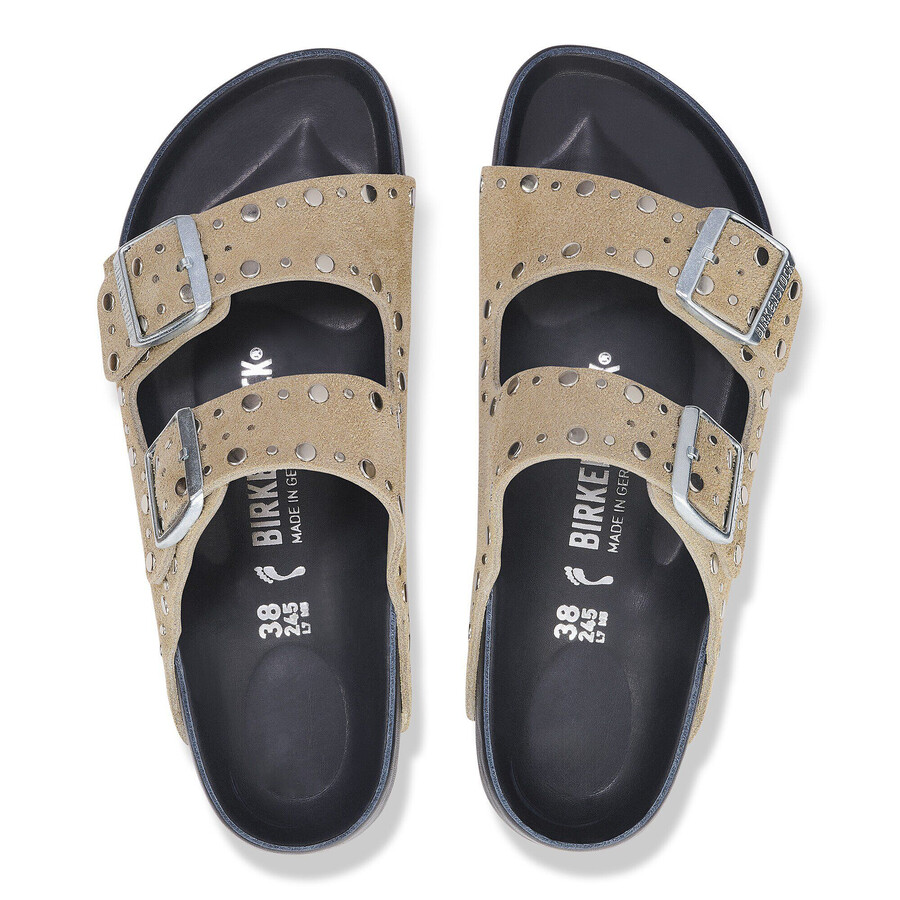 arizona rivet suede leather