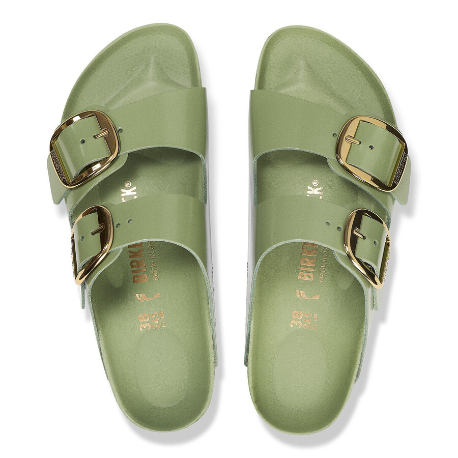 arizona big buckle natural leather patent