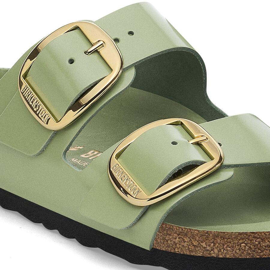 arizona big buckle natural leather patent