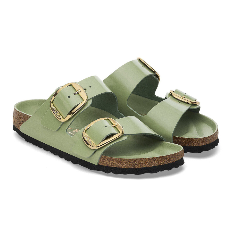 arizona big buckle natural leather patent