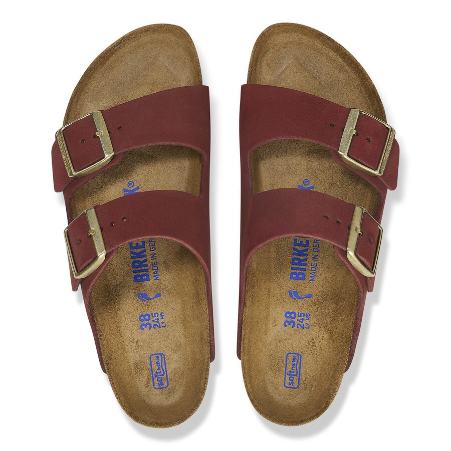 arizona soft footbed nubuk leather