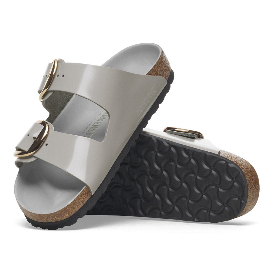 arizona big buckle natural leather patent