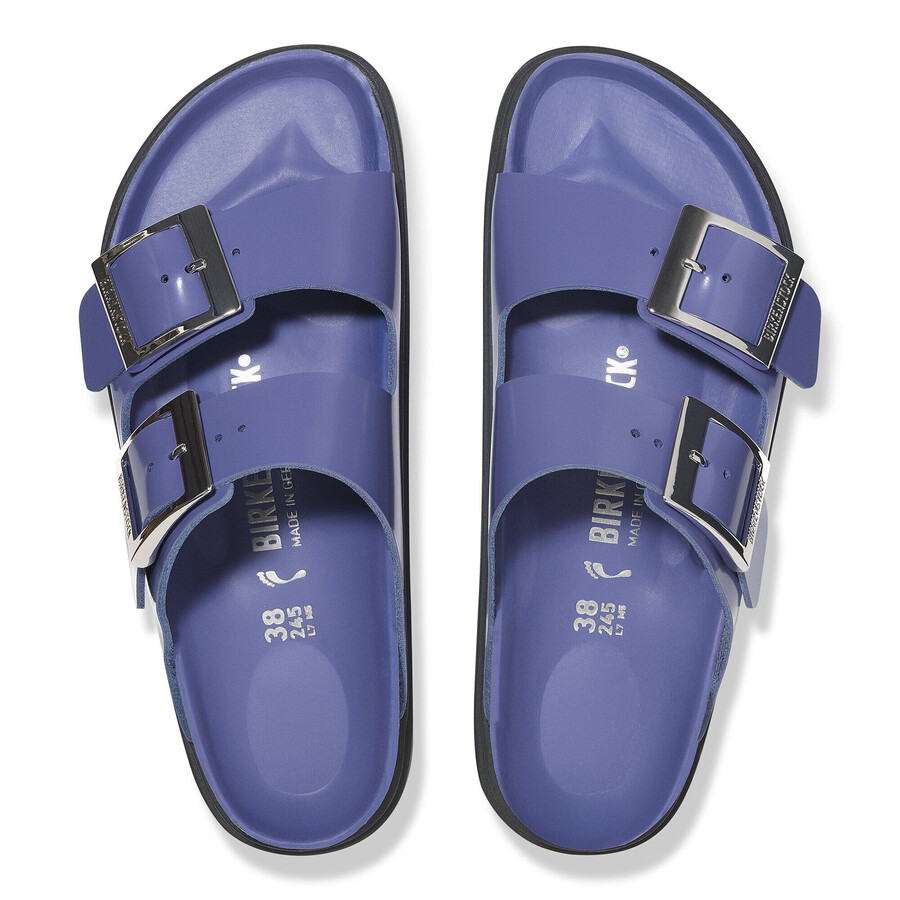 arizona droplet buckle natural leather patent