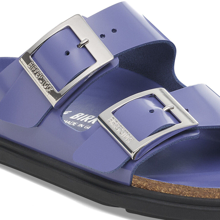 arizona droplet buckle natural leather patent