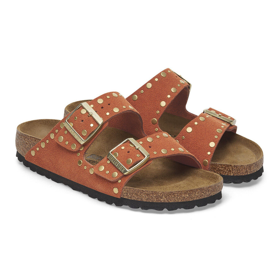 arizona rivet suede leather