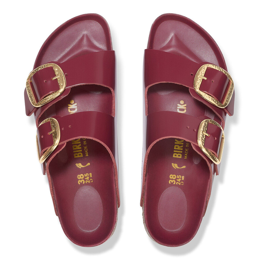 arizona big buckle natural leather patent