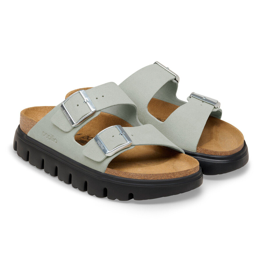 arizona platform suede leather